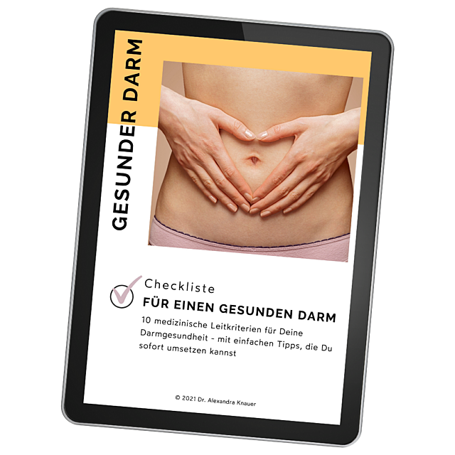 Checkliste gesunder darm